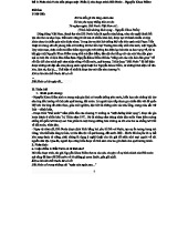 Đề 1: Phân Tích 9 Câu Đầu Đoạn Trích "Đất Nước" - NKĐ (Phần I)