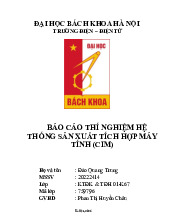 Báo cáo cuối kỳ môn hệ thống mạng máy tính và CIM