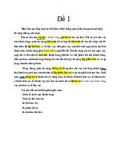 Đề cương ôn tập bài toán vay tiền | Đại học Kinh tế Kỹ thuật Công nghiệp