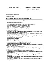 Tài liệu cơ bản về hóa học môi trường