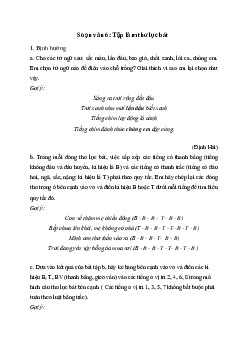 Soạn bài Tập làm thơ lục bát - Cánh Diều 6