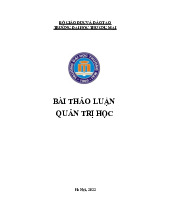 Nghiên cứu về môi trường đặc thù của một doanh nghiệp | Bài thảo luận quản trị học