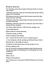 Đề cương ôn tập tin học ứng dụng | Học viện Nông nghiệp Việt Nam