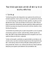 Top 6 bài nghị luận xã hội về tính tự ti và tự phụ siêu hay | Ngữ văn 9