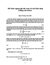 Lý thuyết ngang giá sức mua môn Kinh tế vi mô  | Trường Đại học Kinh Tế Quốc Dân