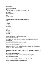 Bài tập môn Kinh tế vi mô| Trường đại học kinh doanh và công nghệ Hà Nội