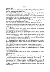 Bài tập tình huống Luật đất đai | Đại học Nội Vụ Hà Nội