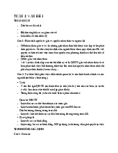 Ghi chú cho các vấn đề quan trọng Môn Luật dân sự Việt Nam | Trường Đại học Luật Hà Nội