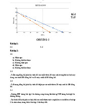 Giải bài tập chương 1 môn Kinh tế đại cương - Kinh tế đại cương | Trường Đại học Khoa học Tự nhiên, Đại học Quốc gia Thành phố Hồ Chí Minh