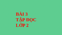 Giáo án điện tử Tiếng việt 2 Bài 3 Cánh diều: Bạn bè của em - Chia sẻ và đọc: Chơi bán hàng