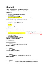 Chapter 1 Môn Principles of Economics | Trường Đại học Quốc tế, Đại học Quốc gia Thành phố Hồ Chí Minh