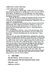 Chiến lược chuỗi cung ứng - Quản trị kinh doanh | Trường Đại học Kinh tế, Đại học Huế