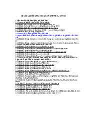 Tài Liệu: Mục Lục Bộ Luật 92/2015/Qh13 Về Tố Tụng Dân Sự