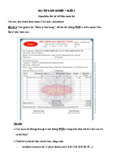 Bài tập khởi nghiệp buổi 1 môn Cơ sở dữ liệu quan hệ   | Trường đại học Kinh Doanh và Công Nghê Hà Nội