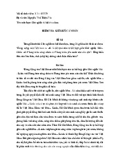 Tiểu luận môn Chủ nghĩa xã hội khoa học  - trường đại học kinh tế- tài chính thành phố Hồ chí minh.