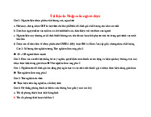 Tài liệu ôn tập Nhập môn Ngành Dược | Đại học Nguyễn Tất Thành