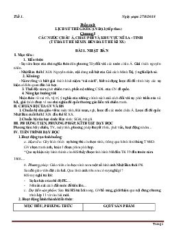 Giáo án lịch sử 11 phương pháp mới định hướng phát triển năng lực cả năm học gồm học kỳ 1 và học kỳ 2