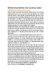 Mã điện thoại Việt Nam hiện nay là bao nhiêu?