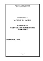 Triển khai Honeypot - Honey Drive - Học Viện Kỹ Thuật Mật Mã