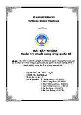 Phân Tích Chuỗi Cung Ứng Coca-Cola | Môn Quản trị chuỗi cung ứng quốc tế - Đại học Kinh Tế Quốc Dân