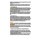 Tiền tệ - Lịch sử và Các Hình Thái Tài Chính (TC301)