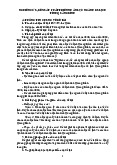 Tài liệu ôn tập - Tuyến điểm du lịch | Trường Đại học Văn hóa Thành phố Hồ Chí Minh