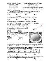 Đề thi thử vào lớp 10 môn Toán năm 2025 – 2026 phòng GD&ĐT Giao Thủy – Nam Định có đáp án