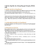 Cách tìm công thức của số hạng tổng quát đơn giản, dễ hiểu nhất - Toán 11