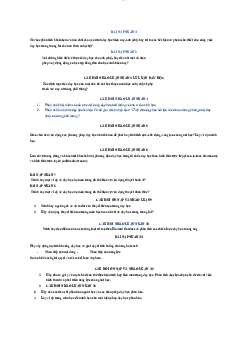 Câu hỏi thảo luận các tuần môn Tâm Lý học giáo dục | Đại học Sư Phạm Hà Nội