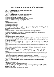 Top 100 câu hỏi trắc nghiệm - Triết học Mác - Lênin | Trường Đại học Kinh tế, Đại học Quốc gia Hà Nội