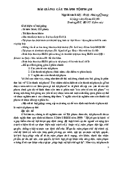 Bài giảng Cấu thành Tội phạm - Luật Hình Sự | Trường Đại học Luật, Đại học Quốc gia Hà Nội