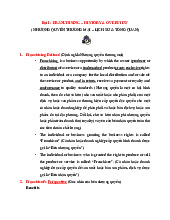 Bài 1: Tổng Quan về Nhượng Quyền Thương Mại | Tài liệu Nhượng quyền kinh doanh