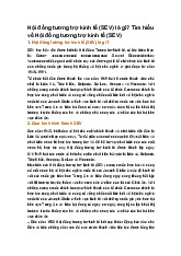 Hội đồng tương trợ kinh tế (SEV) là gì? Tìm hiểu về Hội đồng tương trợ kinh tế (SEV)