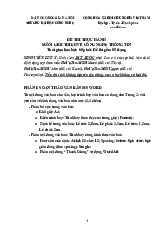 Đề thi Thực hành Giới thiệu về Công nghệ thông tin kỳ 1 năm học 2022-2023 | Trường Đại học Công nghệ, Đại học Quốc gia Hà Nội