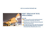 Hoạt động khai thác hàng không - Hàng không dân dụng | Học viện Hàng Không Việt Nam