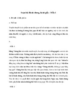 Soạn bài Thực hành đọc: Bánh chưng, bánh giầy - Kết nối tri thức 6