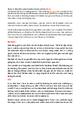 Bài thi Hoạt động giải trí và cách giữ dáng | Môn Tiếng anh 1 - Đại học Tài nguyên và Môi trường Hà Nội