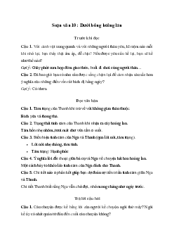 Soạn bài Dưới bóng hoàng lan - Kết nối tri thức Ngữ văn lớp 10