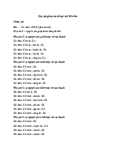 Các quy tắc ghép vần tiếng Việt Tiểu Học