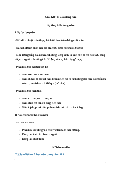 Giải KHTN Lớp 6 Bài 18: Đa dạng nấm | Cánh diều