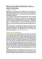 Biển số xe 95 ở đâu? Ký hiệu biển số ô tô, xe máy tỉnh Hậu Giang