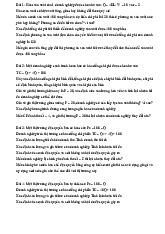 Bài Tập môn Kinh tế vi mô 1 | Học viện Tài chính