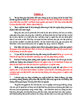 Ngân hàng câu hỏi ôn tập/ Trường đại học Nguyễn Tất Thành