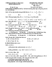 Đề cuối kì 1 Toán 8 năm 2024 – 2025 phòng GD&ĐT Chương Mỹ – Hà Nội