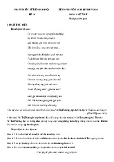 Đề thi thử tốt nghiệp THPT 2025 môn Ngữ văn bám sát đề minh họa - Đề 32