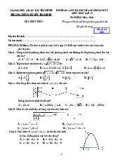 Đề cuối học kỳ 1 Toán 10 năm 2024 – 2025 trường THPT chuyên Thái Bình