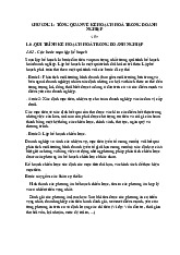 Nội Dung Chương 1: Tổng Quan Về Kế Hoạch Hoá Trong Doanh Nghiệp 5  môn Lập kế hoạch doanh nghiệp  | Học viện Nông nghiệp Việt Nam
