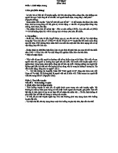 Phân Tích Tình Huống Truyện Vợ Nhặt (VỢ NHẶT) - Kim Lân