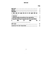 TIỂU LUẬN VỀ SỨC MẠNH DÂN TỘC VÀ THỜI ĐẠI - Tìm hiểu mối liên hệ