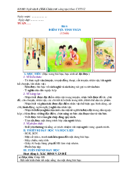 Giáo án Ngữ văn 6 sách Chân trời sáng tạo HK2